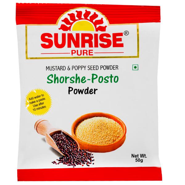 Sunrise Shorshe Posto Powder, Sunrise, Spices